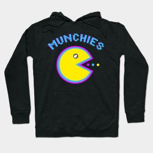 Munchies Pixel I love Arcade games Monster  BoomBoomInk Hoodie